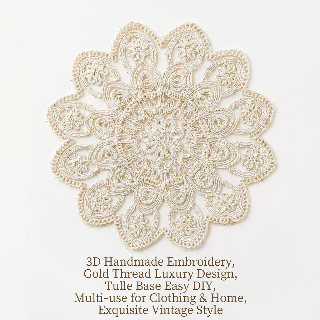 floral-woven-gold-thread-placemats