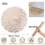 round-pvc-leaf-design-placemats