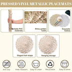 round-pvc-leaf-design-placemats