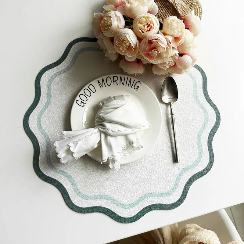 Decorative placemat for kitchen dining table