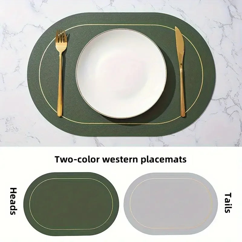 PU placemat for kitchen and dining table