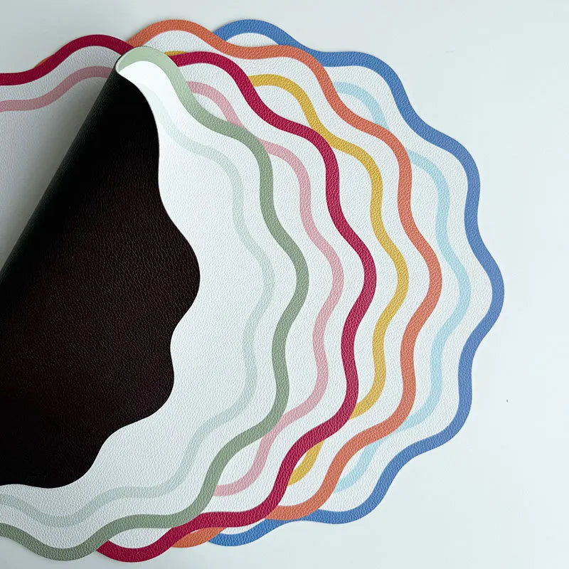 Stylish placemat for kitchen and dining table