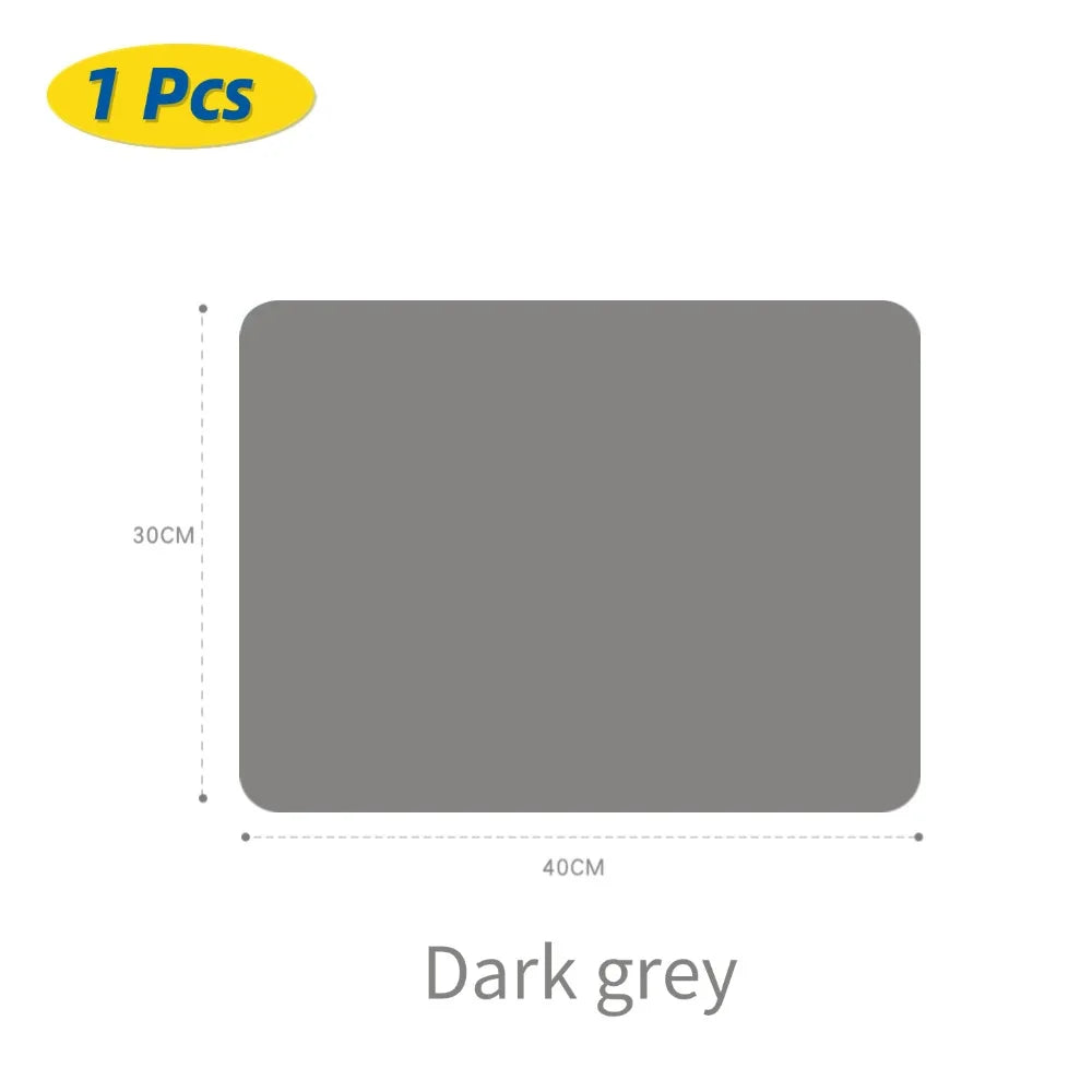 Waterproof non-slip silicone table placemat