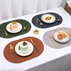 Waterproof non-slip dining table placemat